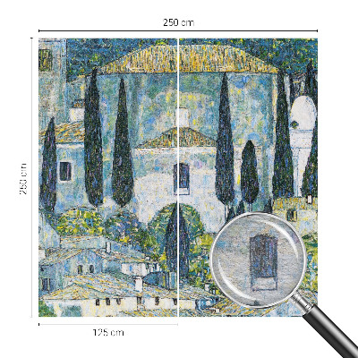 Fotótapéta nappaliba Ciprusházak