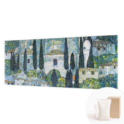 Fotótapéta nappaliba Ciprusházak