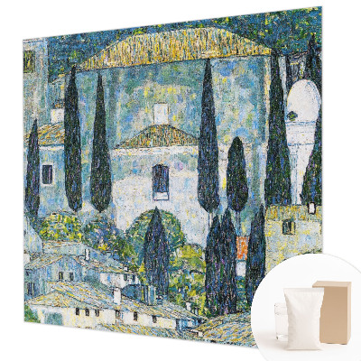 Fotótapéta nappaliba Ciprusházak