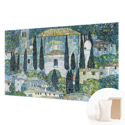 Fotótapéta nappaliba Ciprusházak