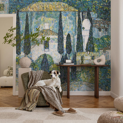 Fotótapéta nappaliba Ciprusházak