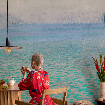 Fotótapéta méretre hálószobába Türkiz víz