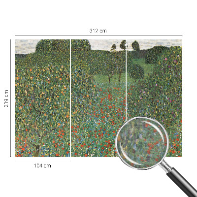 Modern fotótapéta méretre Virágos rét