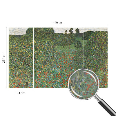 Modern fotótapéta méretre Virágos rét