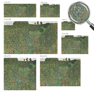 Modern fotótapéta méretre Virágos rét