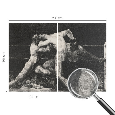 Kép tapéta Ökölvívók párbaja