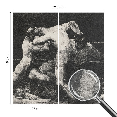 Kép tapéta Ökölvívók párbaja