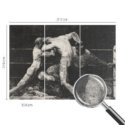 Kép tapéta Ökölvívók párbaja