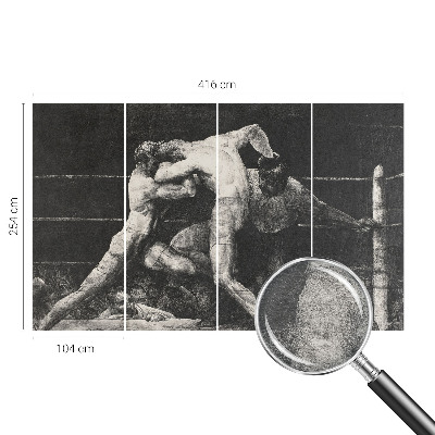 Kép tapéta Ökölvívók párbaja