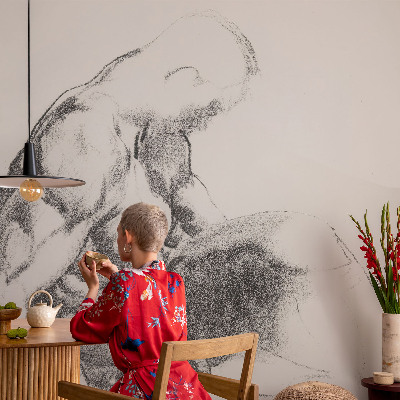 Óriás fotótapéta Férfi vázlat