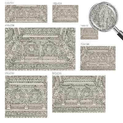 Vlies fotótapéta Klasszikus dísz