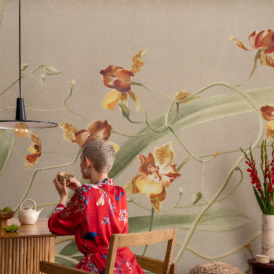 Vlies fotótapéta falra Klasszikus orchideák