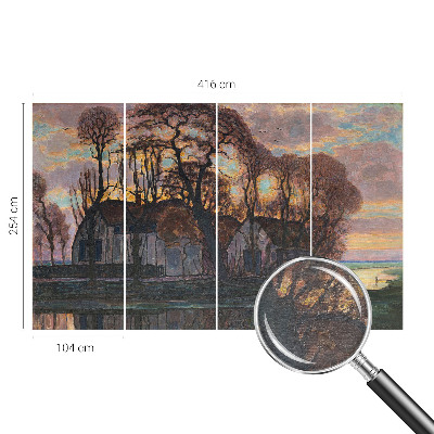 Vlies alapú fotótapéta Esti tájkép