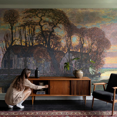 Vlies alapú fotótapéta Esti tájkép