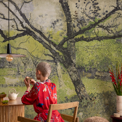 Nyomtatott vlies fotótapéta Tavaszi park