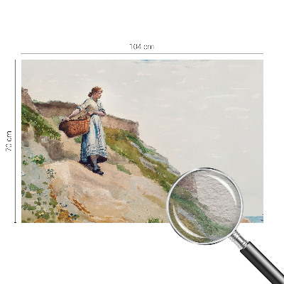 Poszter tapéta falra Női tájkép