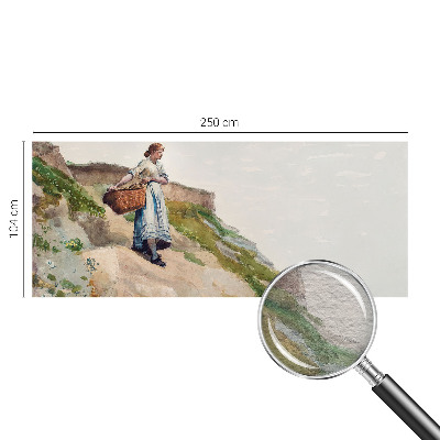 Poszter tapéta falra Női tájkép