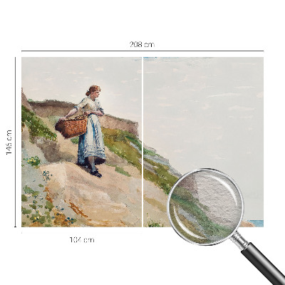 Poszter tapéta falra Női tájkép