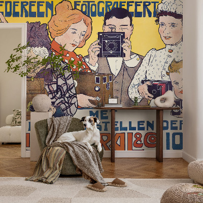 Fotótapéta hálószobába Fotózási szenvedély