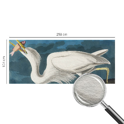 Poszter tapéta falra Madár hallal