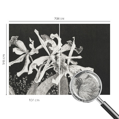 Óriás fotótapéta Orchidea illusztráció