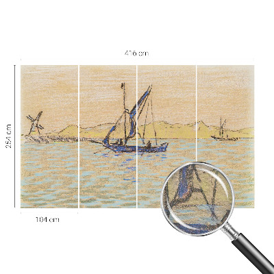 Fotótapéta hálószobába A béke tengere