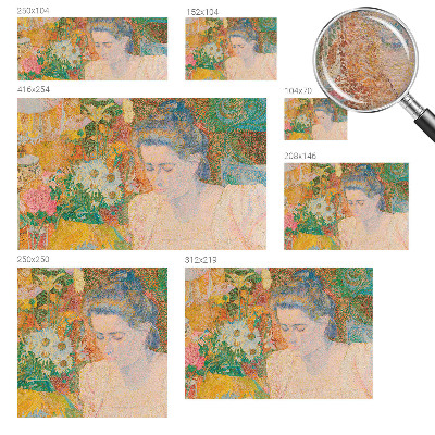 Fotó poszter tapéta Virágportré