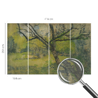 Vlies alapú fotótapéta Zöld táj