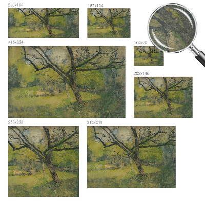 Vlies alapú fotótapéta Zöld táj