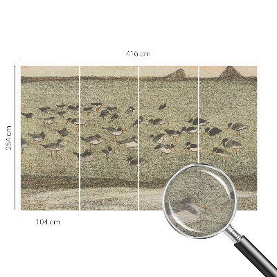 Prémium vlies fotótapéta Madár békéje