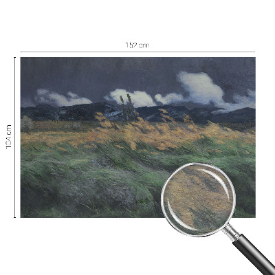 Fotótapéta Fújt fű