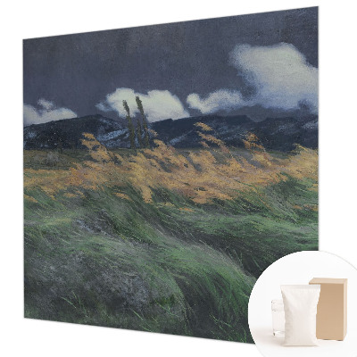 Fotótapéta Fújt fű