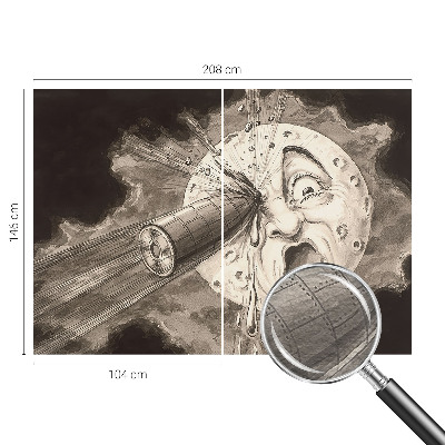 Fotótapéta nappaliba Kozmikus ütközés