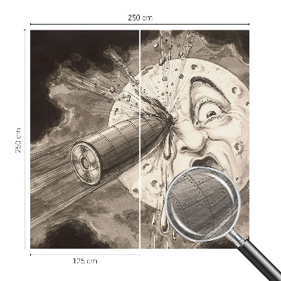 Fotótapéta nappaliba Kozmikus ütközés