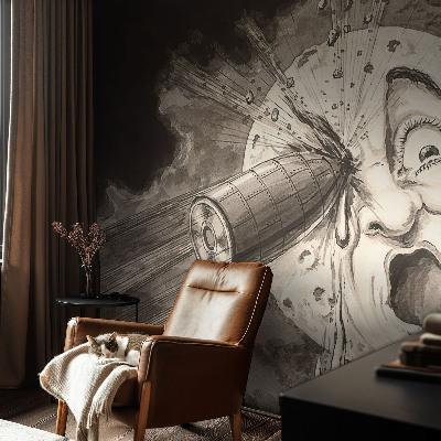 Fotótapéta nappaliba Kozmikus ütközés