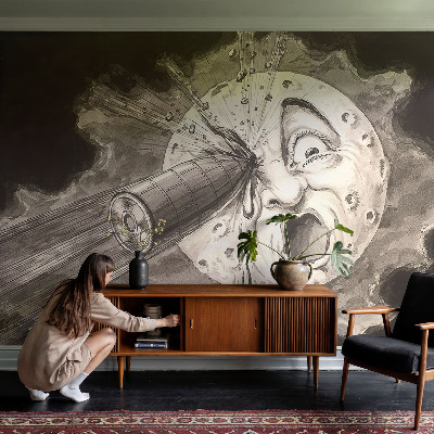 Fotótapéta nappaliba Kozmikus ütközés