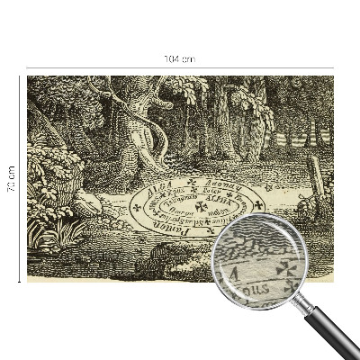 Fotótapéta méretre Bűvös kör