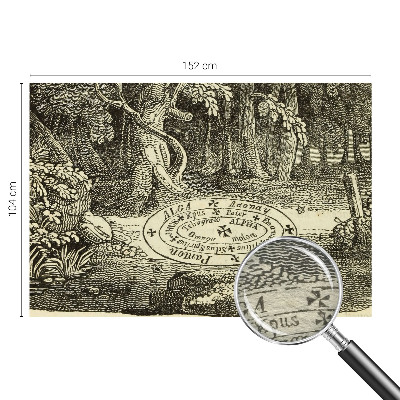 Fotótapéta méretre Bűvös kör