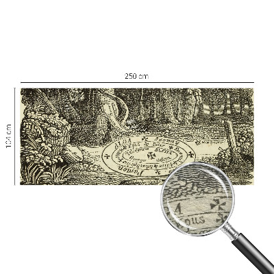 Fotótapéta méretre Bűvös kör