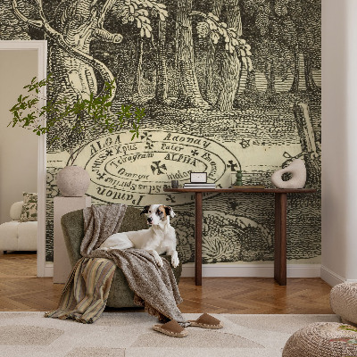 Fotótapéta méretre Bűvös kör