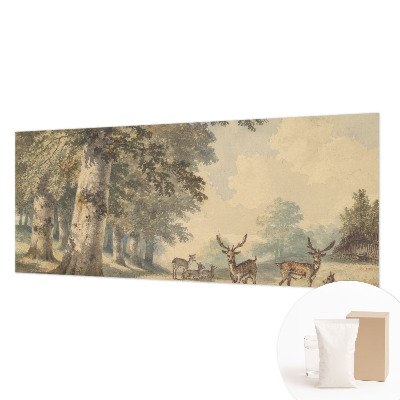 Fotótapéta méretre hálószobába Erdő békéje