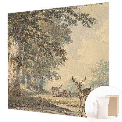 Fotótapéta méretre hálószobába Erdő békéje