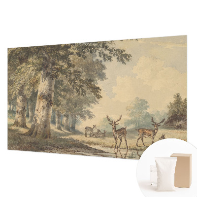 Fotótapéta méretre hálószobába Erdő békéje