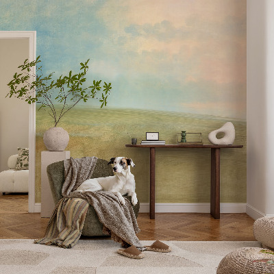 Vlies fotótapéta Pasztell mezők