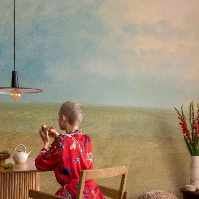 Vlies fotótapéta Pasztell mezők