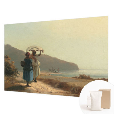 Flíz fotótapéta Egy tengerparti séta