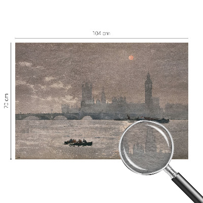 Vlies fotótapéta nappaliba Éjszakai panoráma