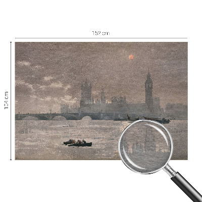 Vlies fotótapéta nappaliba Éjszakai panoráma
