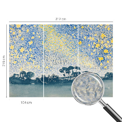 Fotótapéta méretre nappaliba Csillag absztrakció