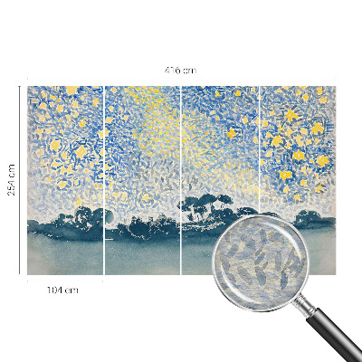 Fotótapéta méretre nappaliba Csillag absztrakció